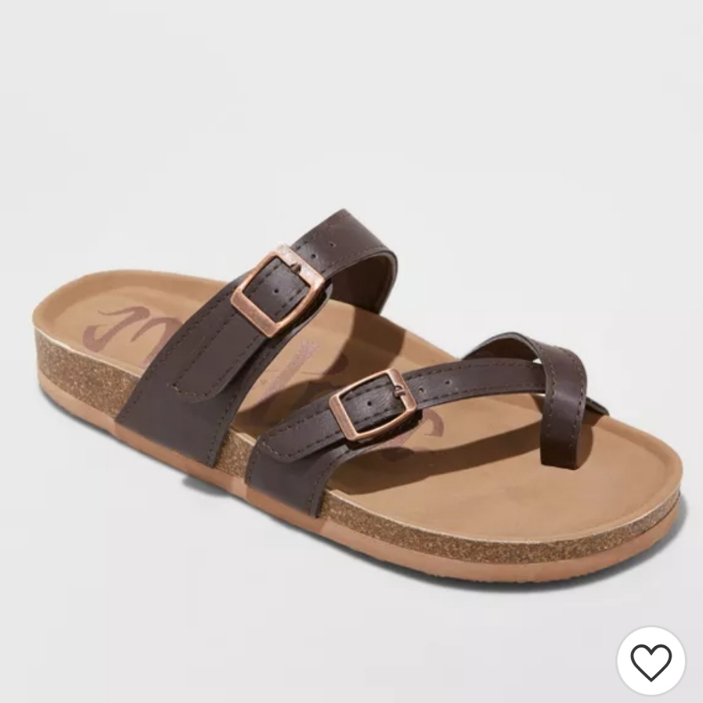 Mad love Prudence footbed sandals.